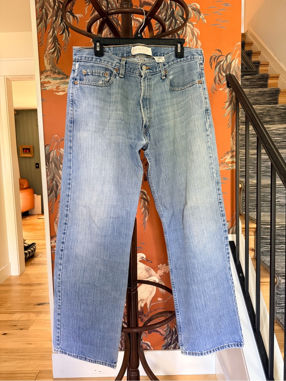 Levi's Light Blue Straight-Leg Jeans